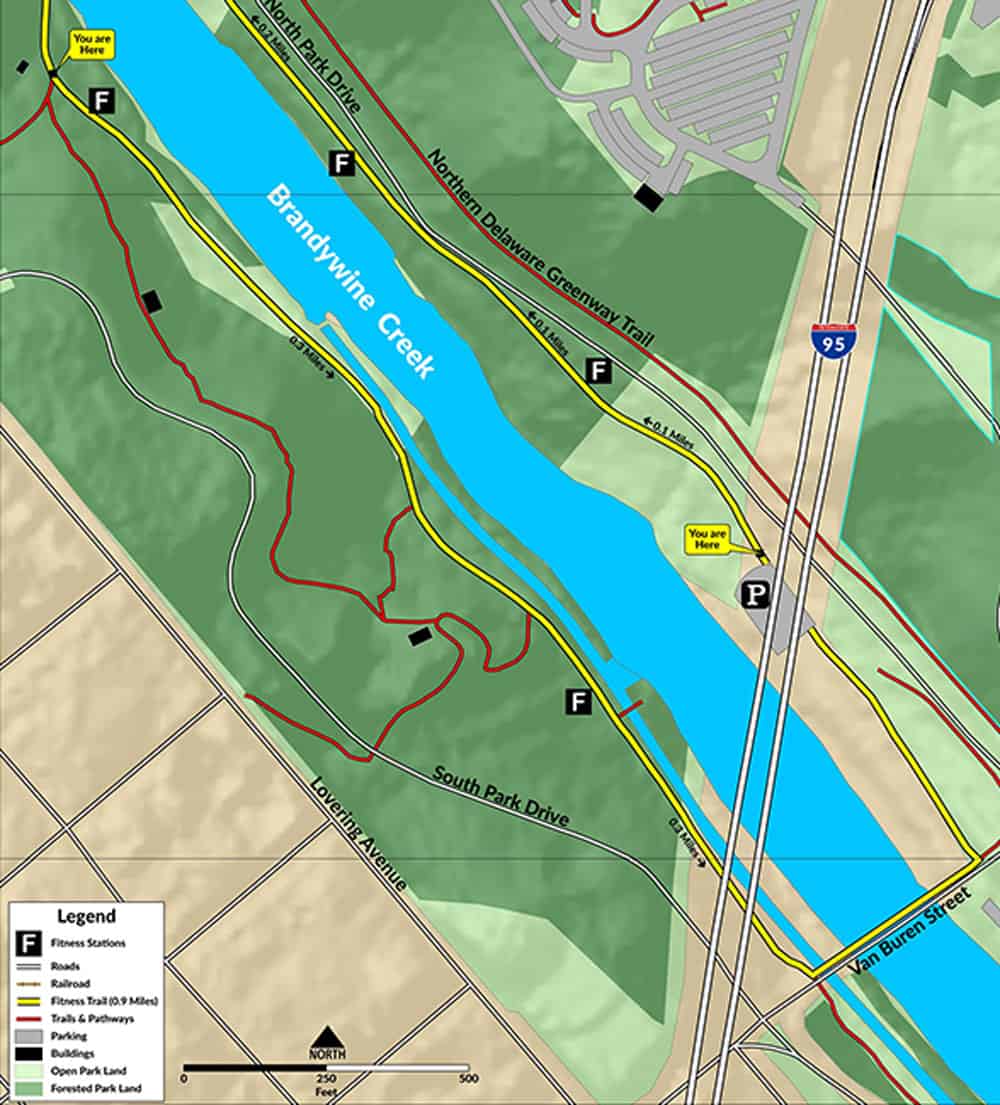 Fitness Trail Map