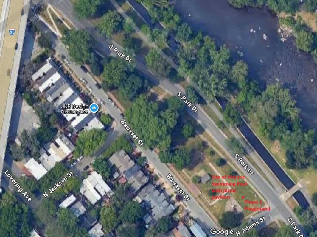 Map of Happy Valley Site