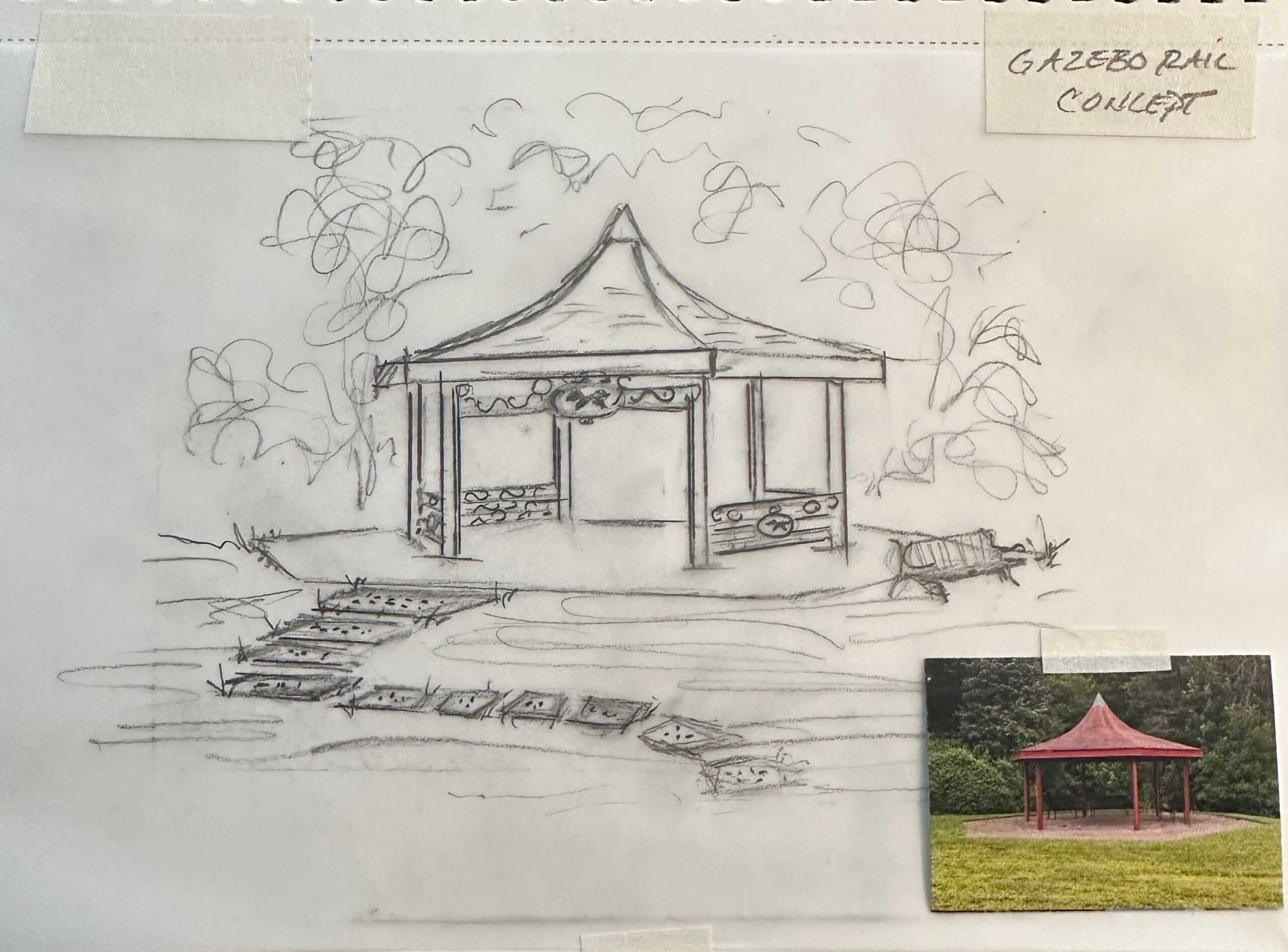 Rainbow Rails Sketch